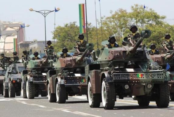 Entrée de soldats sénégalais en territoire gambien