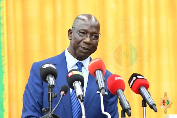 Le ministre de la Défense, Aboubacar Sidiki Camara