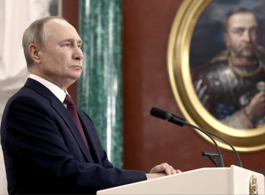 Feature image Vladimir Poutine, président de la Fédération de Russie