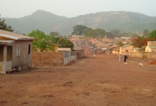 Vue panoramique de la préfecture de Mali