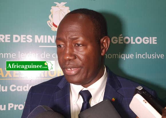 Moussa Magassouba, ministre des mines et de la géologie
