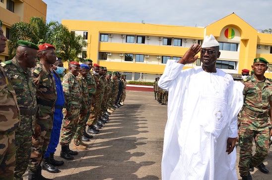 Général Aboubacar Sidiki Camara, ministre de la défense nationale