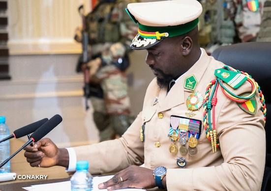 Feature image Colonel Mamadi Doumbouya, président de la transition guinéenne