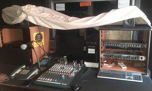 Studio de la radio rurale de Koundara