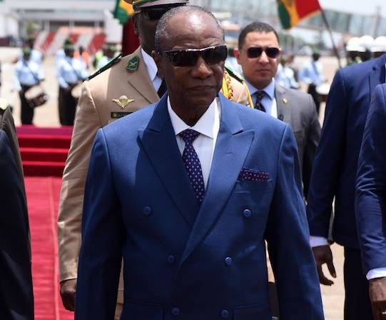 Feature image L'ancien président guinéen Alpha Condé