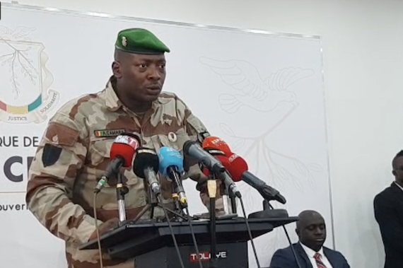 Colonel Amara Camara, ministre Secrétaire Général à la Présidence de la République