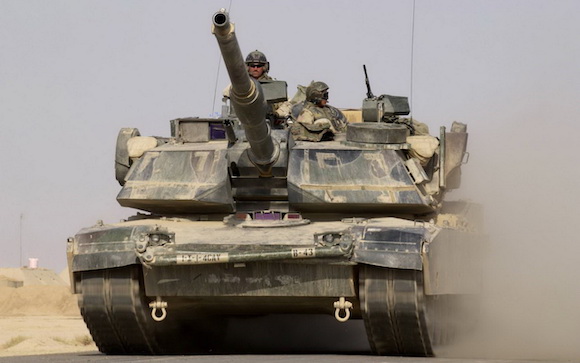 Feature image Un modèle de char Abrams