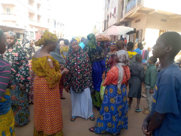 Manifestations de femmes à Kankan