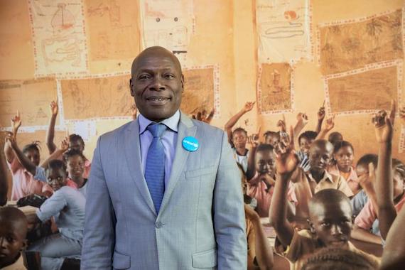 Felix Ackebo Représentant de l’UNICEF en Guinée, ©UNICEF Guinea/S.Desjardins