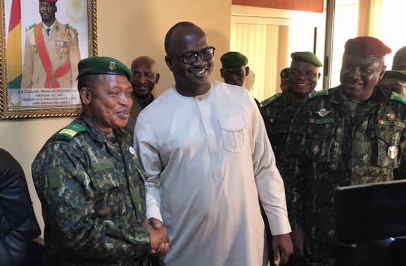 Feature image Ansoumane Toumany Camara installé dans ses fonctions à la DIRPA