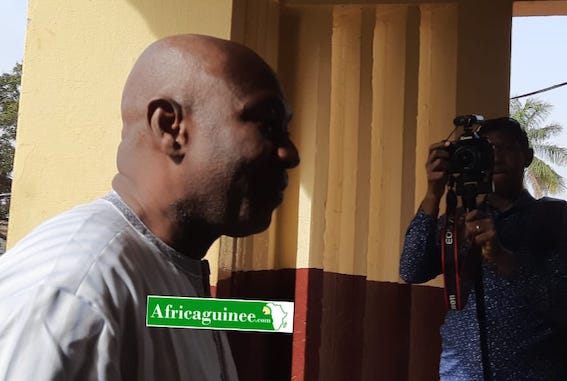 Arrivée d'Abdourahmane Sanoh au TPI de Mafanco