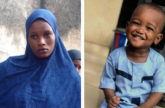 Feature image Madame Hawaou Barry et son fils Hassimiou