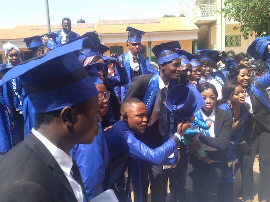 Des étudiants diplômés de l’Institut de Formation et de Perfectionnement en Santé « El Djiba Konaté » de Dabadou