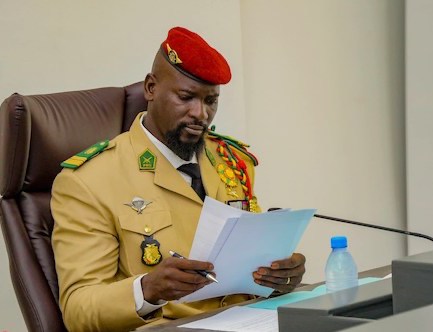Feature image Colonel Mamadi Doumbouya, président de la transition guinéenne