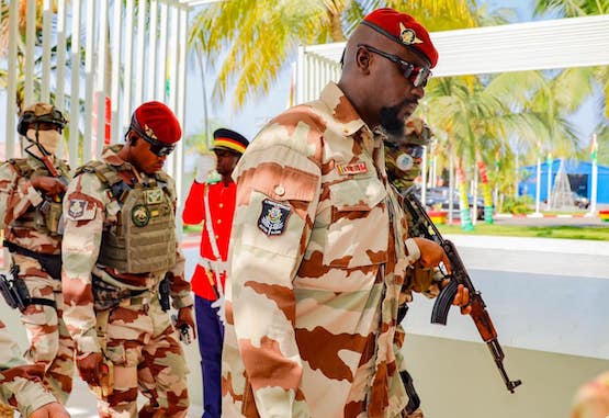 Feature image Colonel Mamadi Doumbouya, Président de la Transition guinéenne