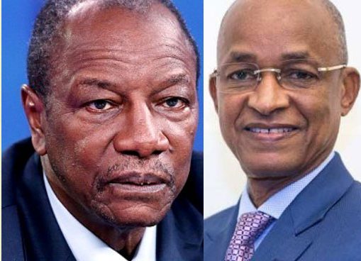 De gauche à droite, Sidya Touré, Alpha Condé, Cellou Dalein Diallo