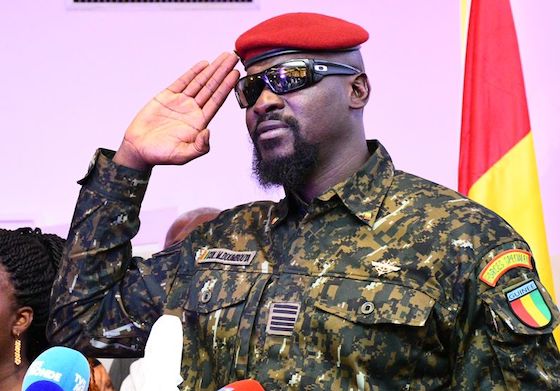 Feature image Colonel Mamadi Doumbouya, président de la transition