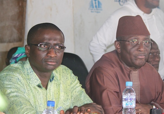 Mohamed Tall et Sidya Touré, leader de l'UFR
