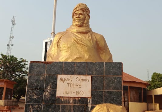 Satut du résistant Almamy Samory Touré à Kérouané