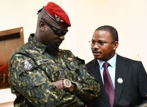 Colonel Mamadi Doumbouya, Président de la Transition et Dr Dansa Kourouma, Président du CNT