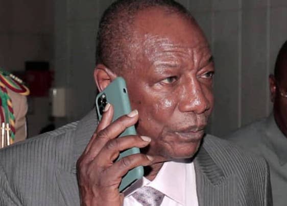 L'ancien président guinéen Alpha Condé, image d’archive