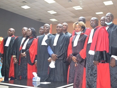 Des magistrats de la Cour de Répression des Infractions Économiques