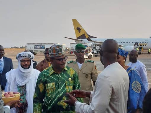 Feature image Dr Dansa Kourouma, président du CNT accueille plusieurs délégations à Conakry