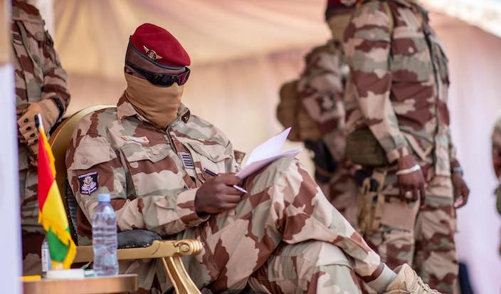 Colonel Mamadi Doumbouya, Président de la Transition Guinéenne 