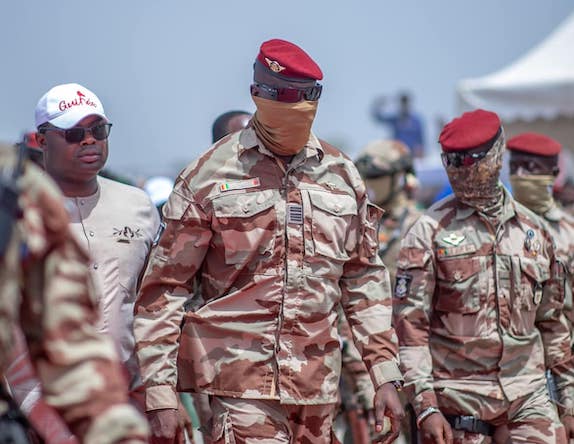 Feature image Colonel Mamadi Doumbouya, président de la Transition guinéenne