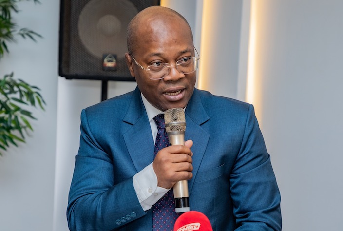 Le ministre des Postes, Télécommunication et de l’Économie numérique, Ousmane Gaoual Diallo
