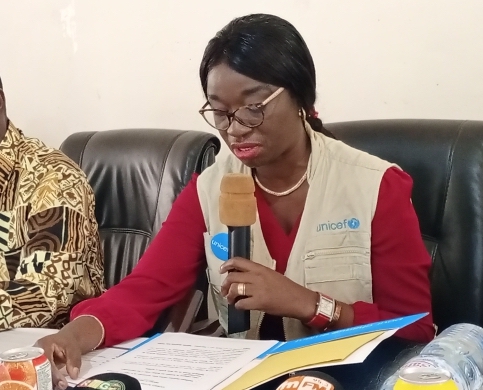 Patricia Kiye, Cheffe de bureau Zone Sud (Nzérékoré) UNICEF Guinée