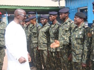 Le ministre de la Défense, Aboubacar Sidiki CAMARA