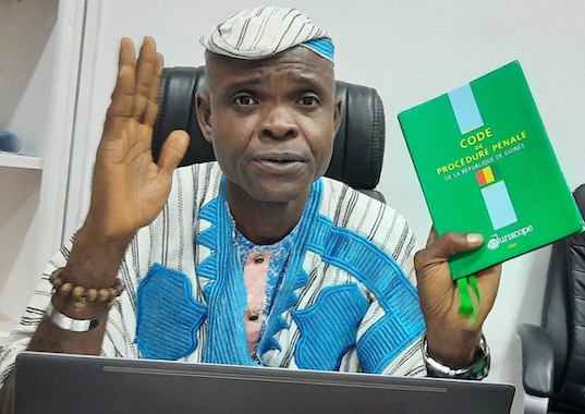 Francis Kova Zoumanigui, Président de la chambre de Jugement de la Crief, Africaguinee.com, mai 2022