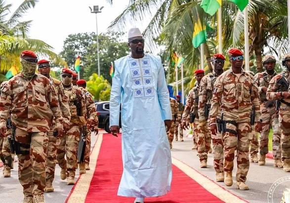 Feature image Colonel Mamadi Doumbouya, président de la Transition guinéenne