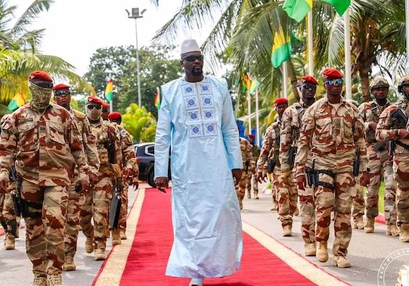 Colonel Mamadi Doumbouya, président de la Transition guinéenne