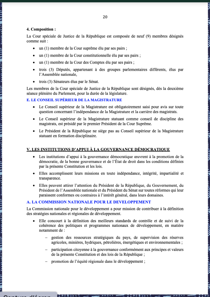 Constitution Gui Guinée : Voici l’intégralité de l’avant-projet de la Nouvelle ...