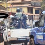 Des unités de gendarmerie sur le terrain d'opération, image d’archives 